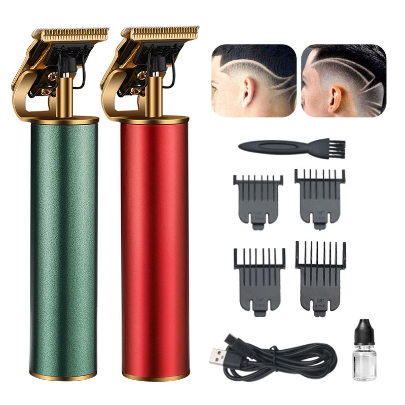 精密ブレード付きのコンパクトなヘアクリッパー